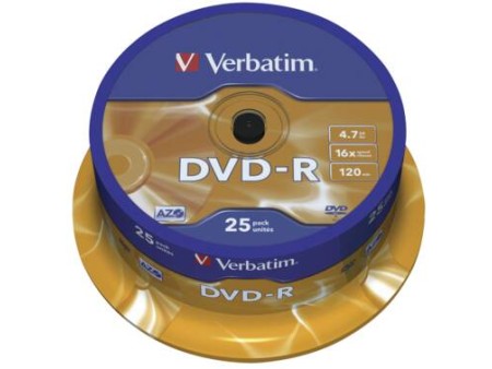 DVD-R/4.7GB 16xspd ADVANCEDAZO 25Spindle